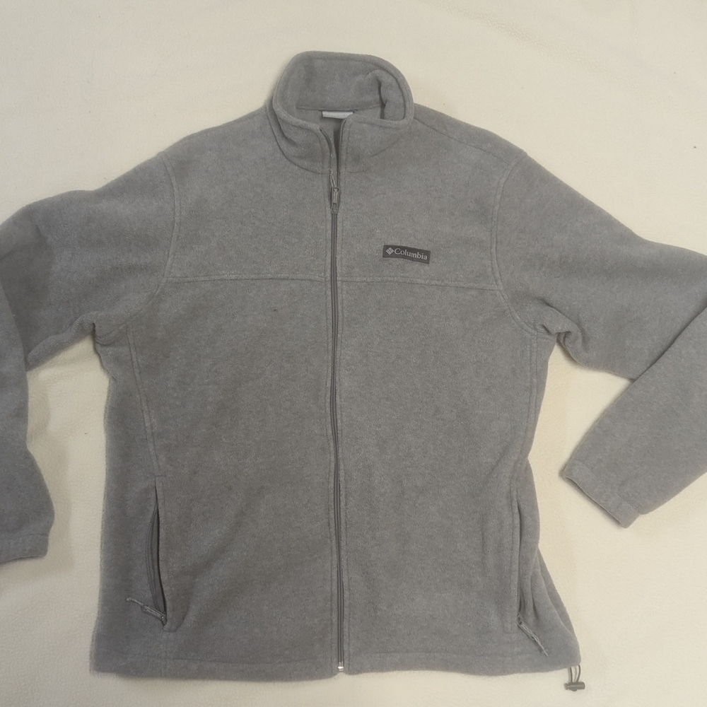 Columbia Gray Fleece Jacket